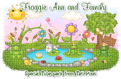 Froggie Ann and Family